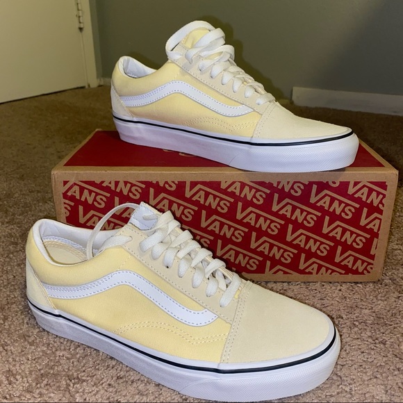 vans old skool vanilla Vans Shoes | Vanilla Custardtrue White Old Skool Vans | Poshmark